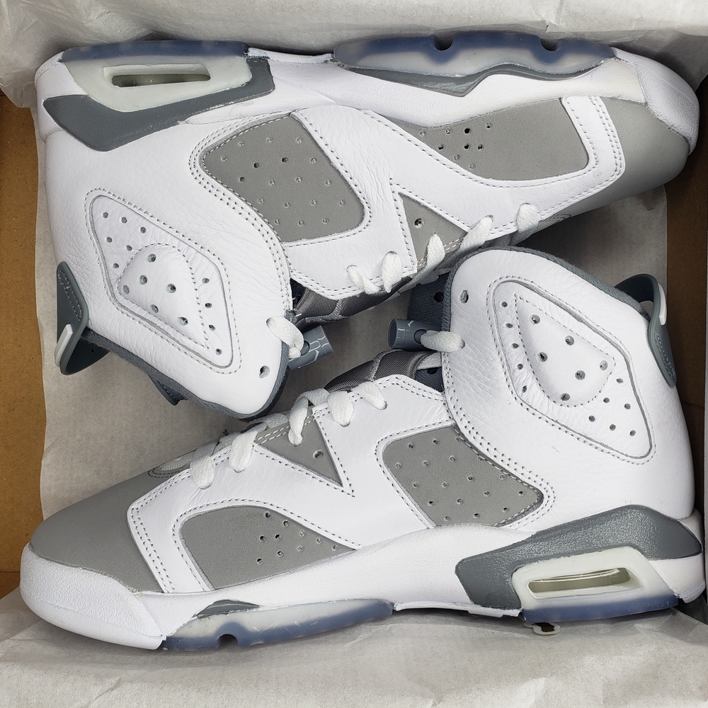 Brand New Jordan Retro 6 White and Gray - Picture 8 of 8